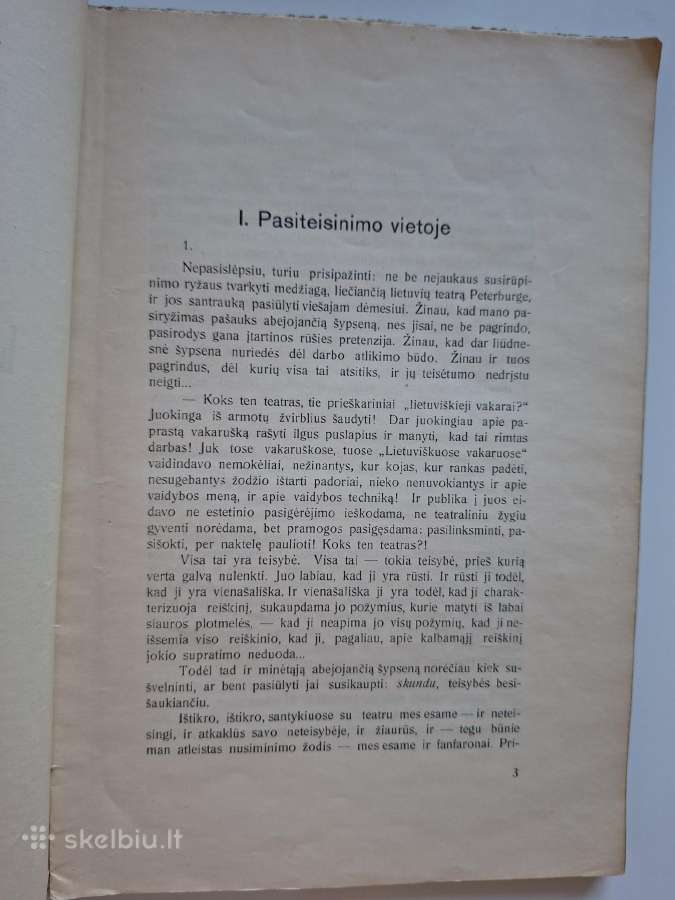 B. Sruoga. Lietuvių teatras Peterburge 1892-1918 - nuotraukos Nr. 4