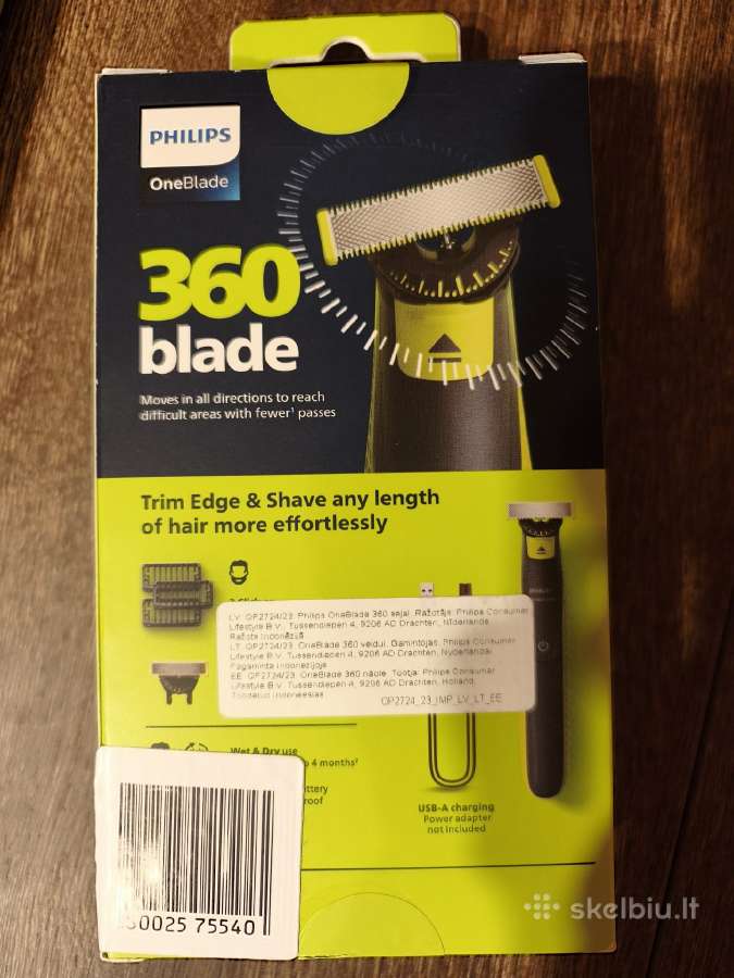 Philips One Blade 360 - nuotraukos Nr. 3