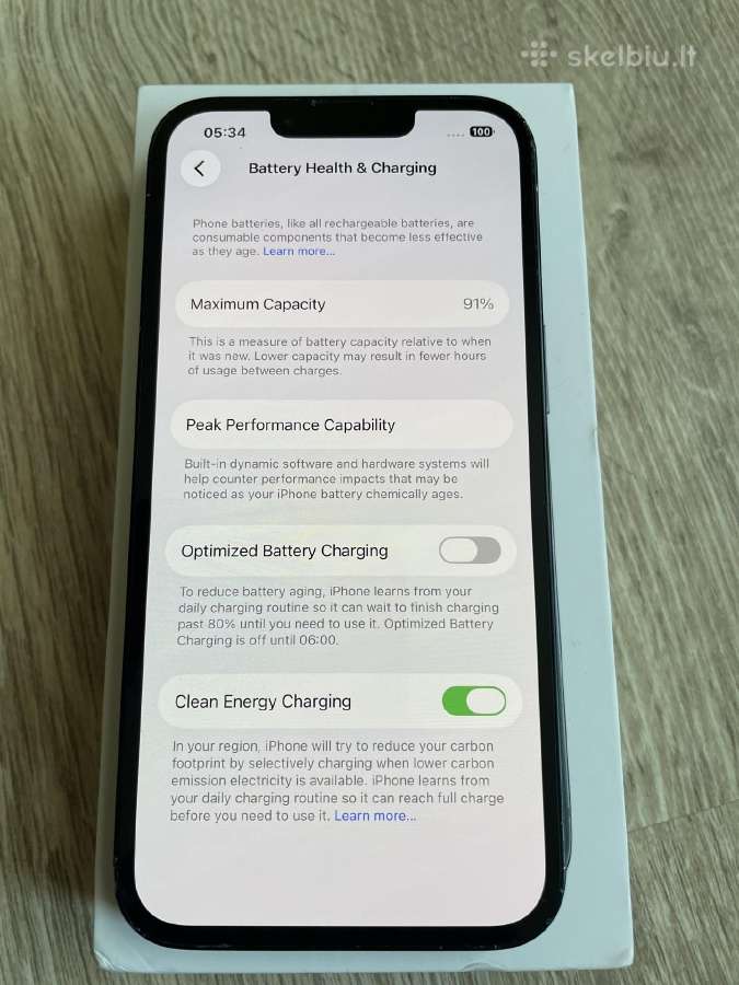 Apple iPhone 14 ,midnight,128gb. - nuotraukos Nr. 9