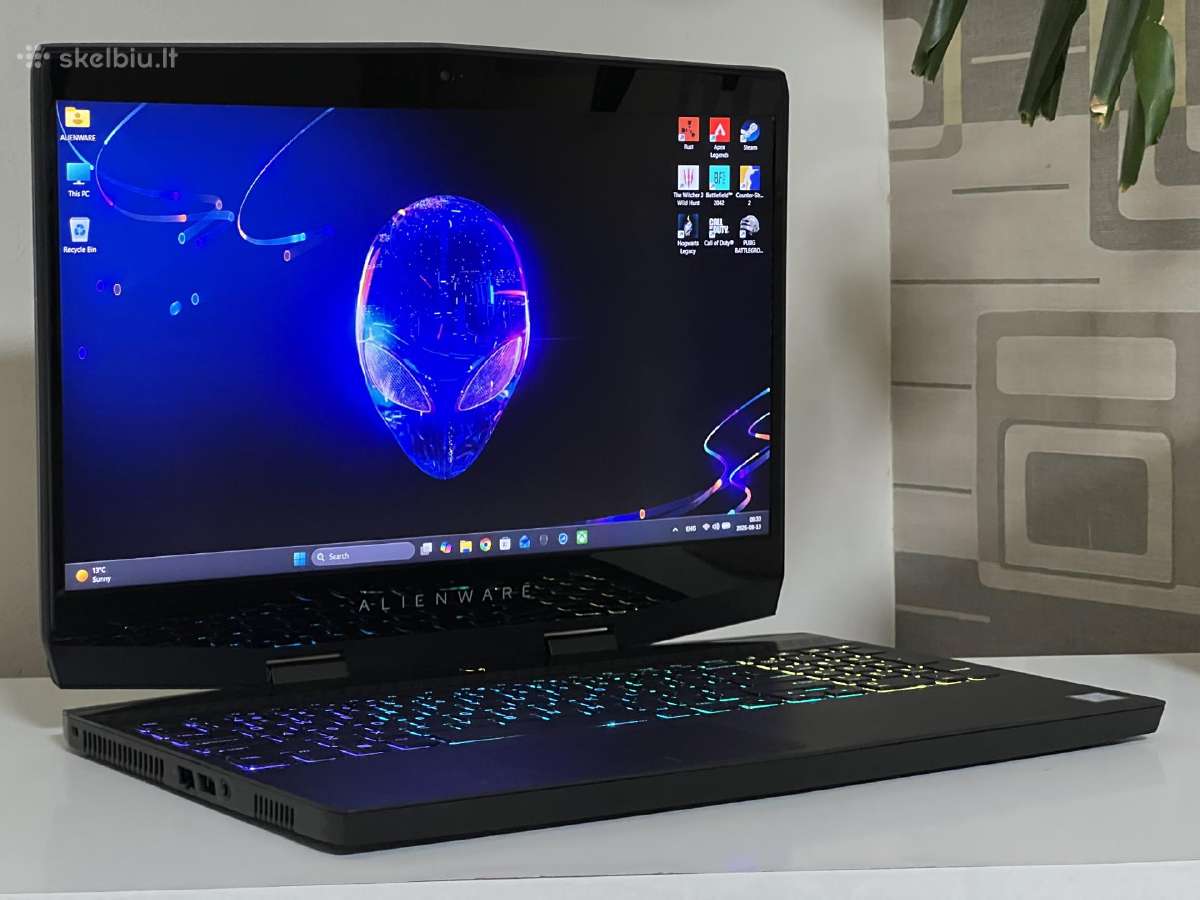Parduodamas Alienware su Rtx 2060, I7-9k, 144hz. - nuotraukos Nr. 2