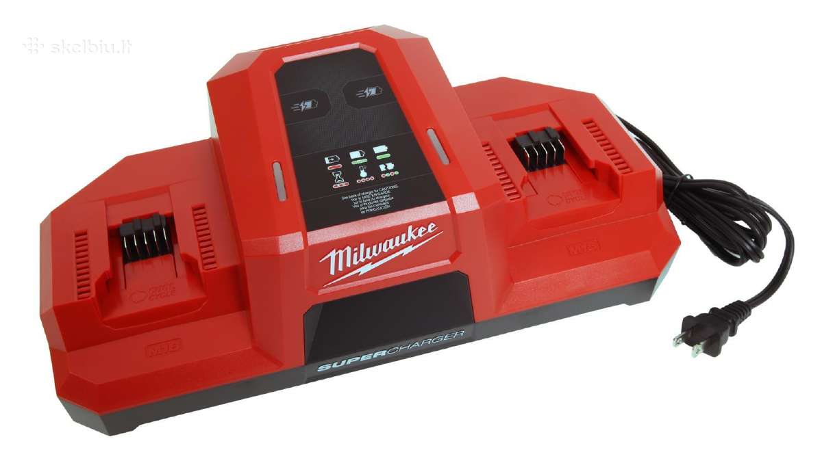 Makita, Milwaukee akumuliatoriai, krovikliai - nuotraukos Nr. 9