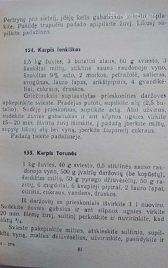 Žuvų patiekalai - nuotraukos Nr. 6
