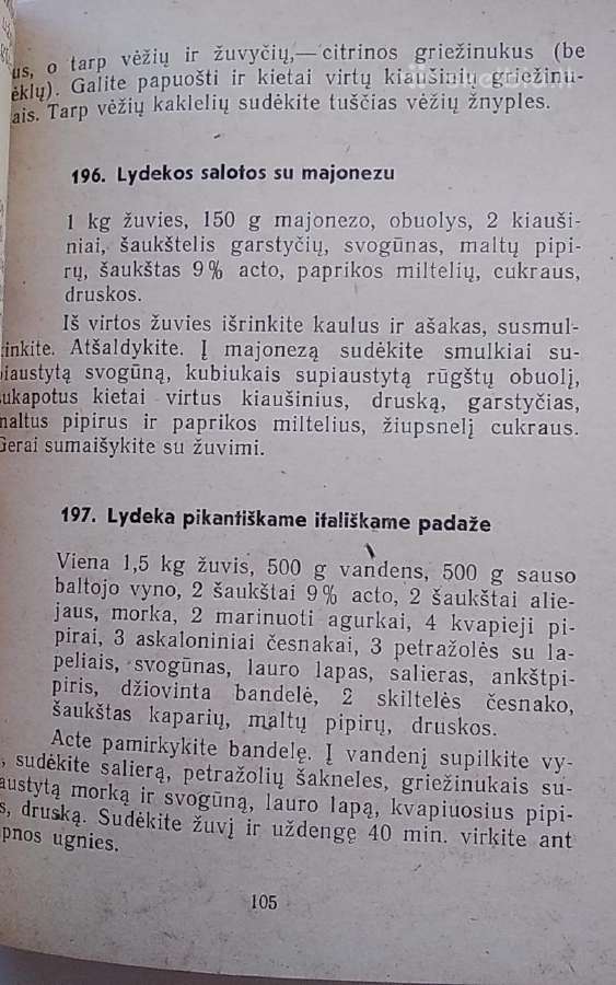 Žuvų patiekalai - nuotraukos Nr. 7