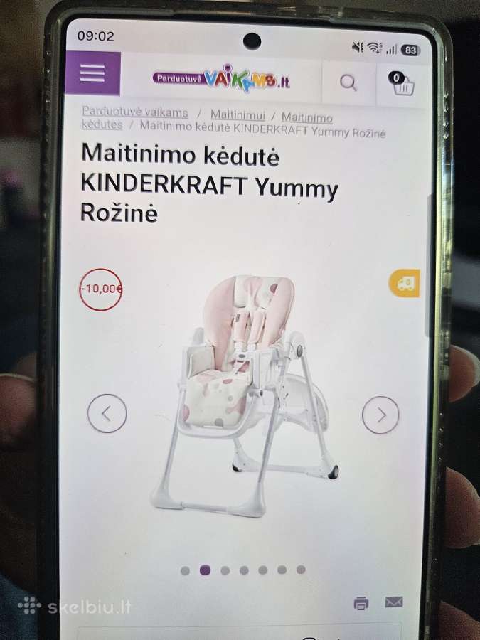 Maitinimo kedutė Kinderkraft - nuotraukos Nr. 3