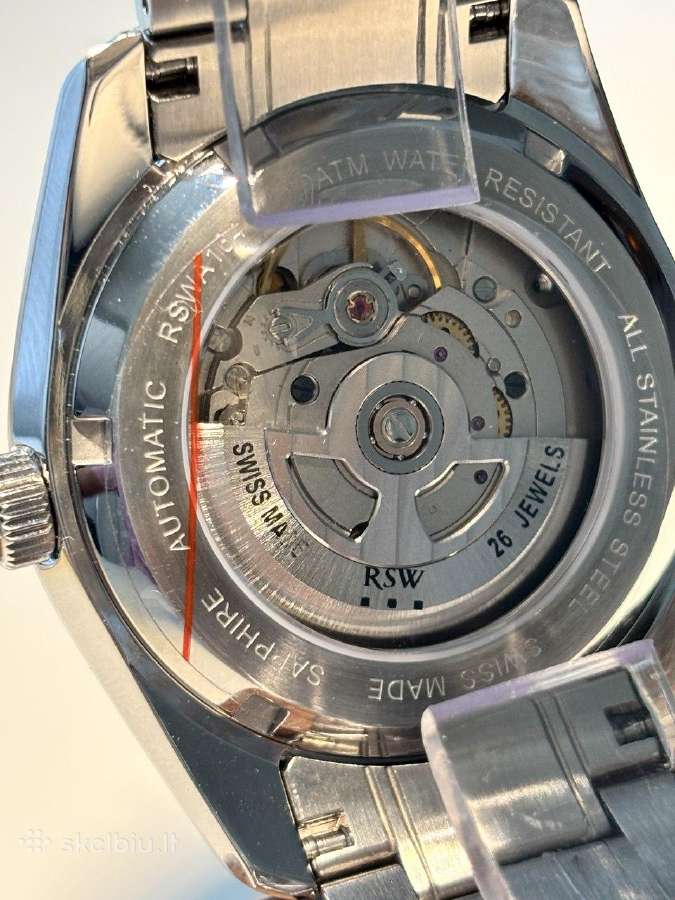 Naujas Rsw Legacy Swiss Made / Eta 2836-2 - nuotraukos Nr. 5