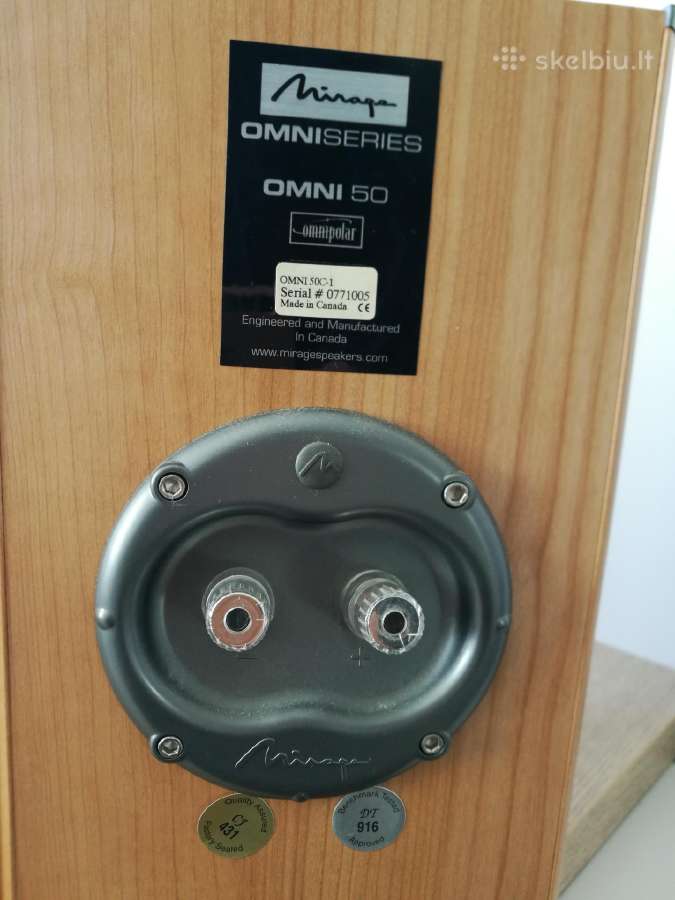 Kolonėlės Mirage Omni 50c-1 2vnt. - nuotraukos Nr. 6