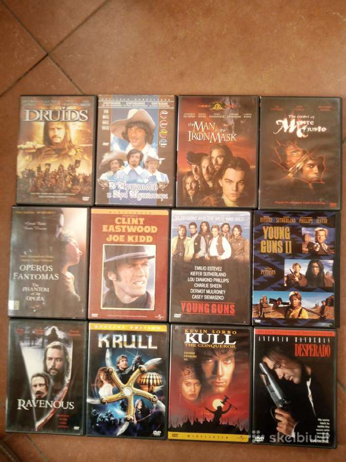 Įvairūs dvd filmai - nuotraukos Nr. 2