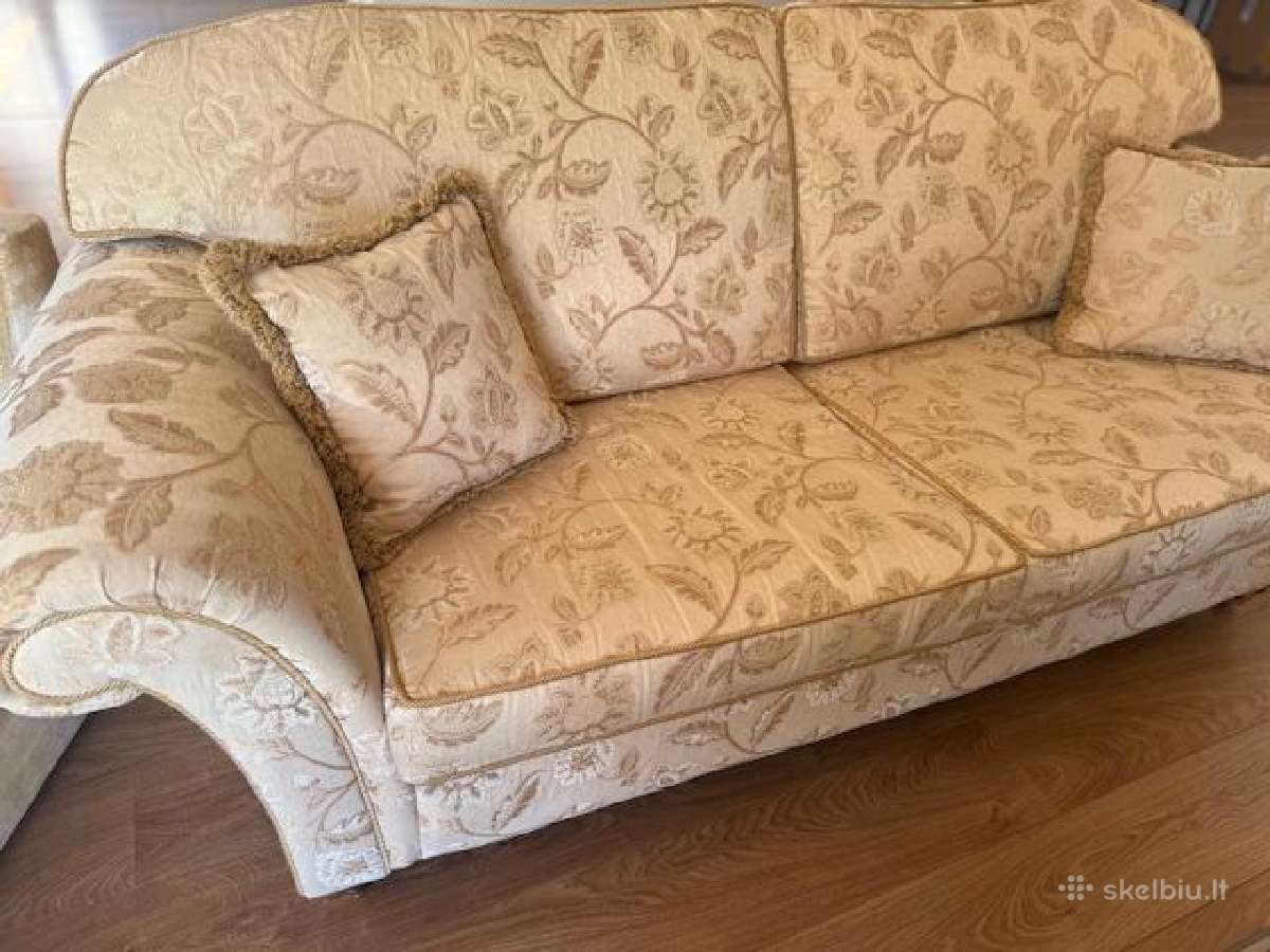 Prabangi Angliškos Kokybės Sofa – puiki būklė - nuotraukos Nr. 2