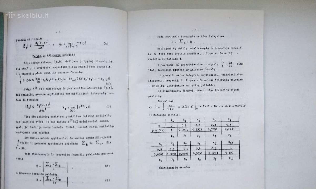 Integralas. Tiesinių lygčių sistemos. Zadačnik - nuotraukos Nr. 4
