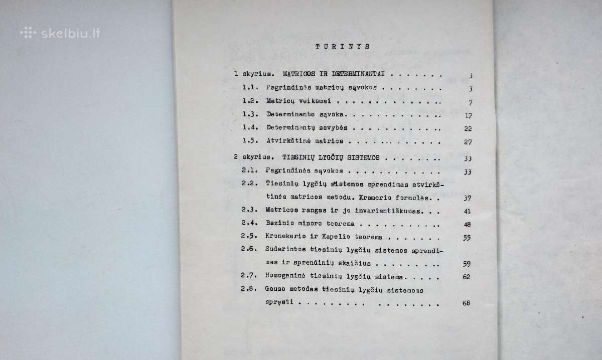 Integralas. Tiesinių lygčių sistemos. Zadačnik - nuotraukos Nr. 10