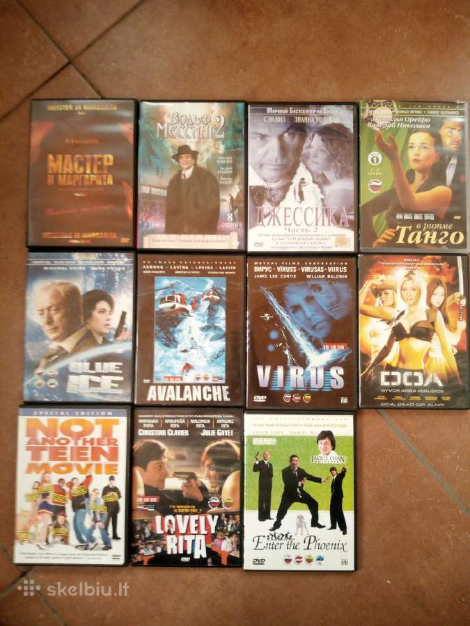 Įvairūs dvd filmai - nuotraukos Nr. 8