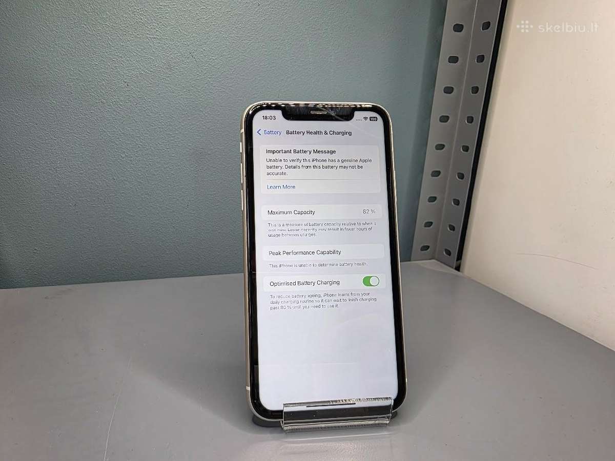 Apple iPhone 11 128gb White - nuotraukos Nr. 2