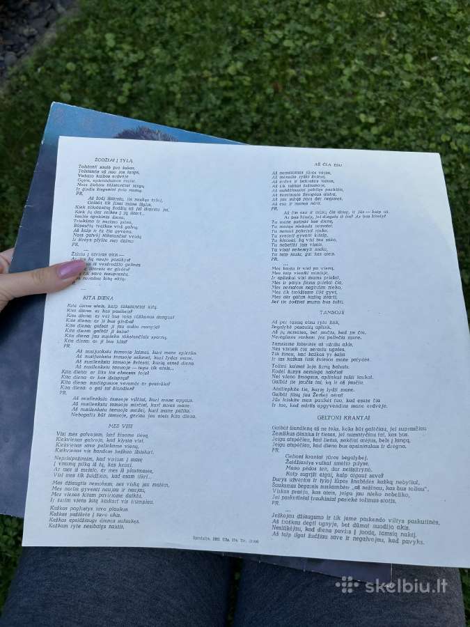 Fojė Žodžiai į Tylą vinilas - nuotraukos Nr. 3