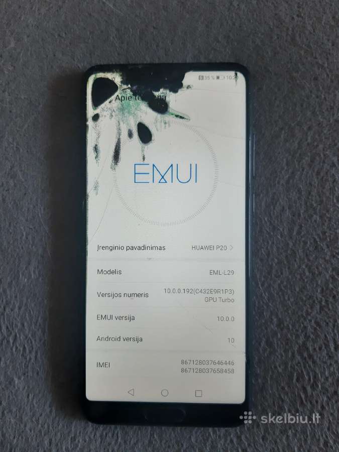 Huawei p20 128gb, p20 lite 64gb - nuotraukos Nr. 7
