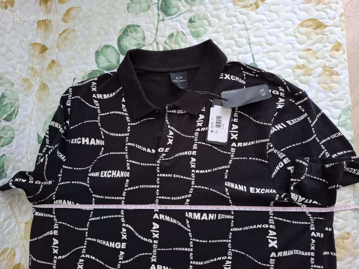 Nauja originali Armani Exchange polo marškinėliai - nuotraukos Nr. 13