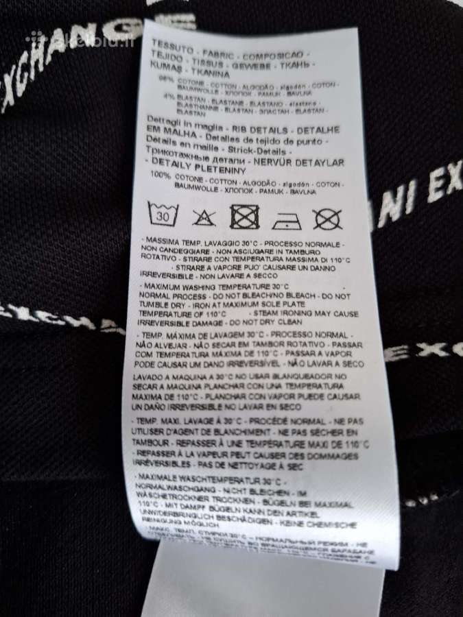 Nauja originali Armani Exchange polo marškinėliai - nuotraukos Nr. 15