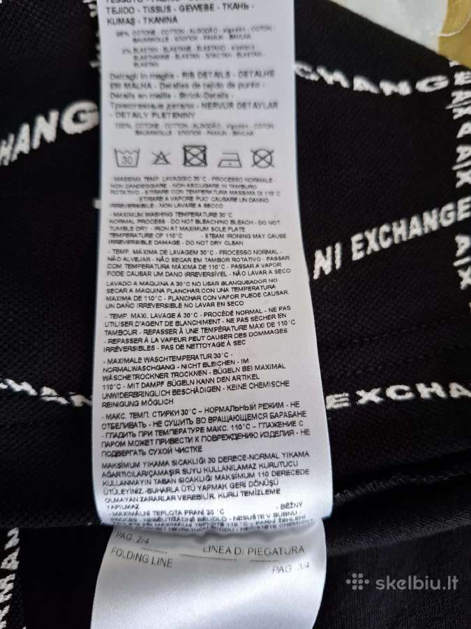Nauja originali Armani Exchange polo marškinėliai - nuotraukos Nr. 16