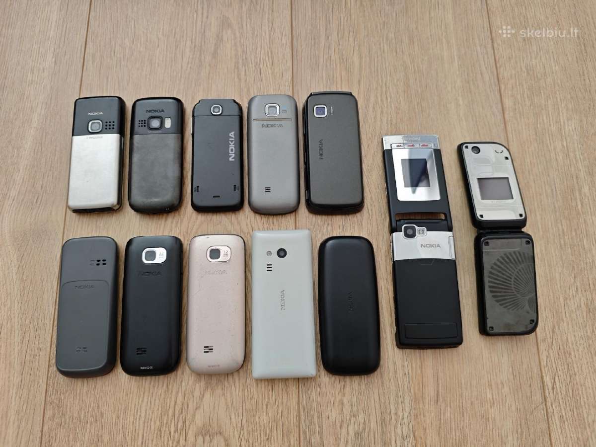 Nokia mygtukiniai telefonai - nuotraukos Nr. 3