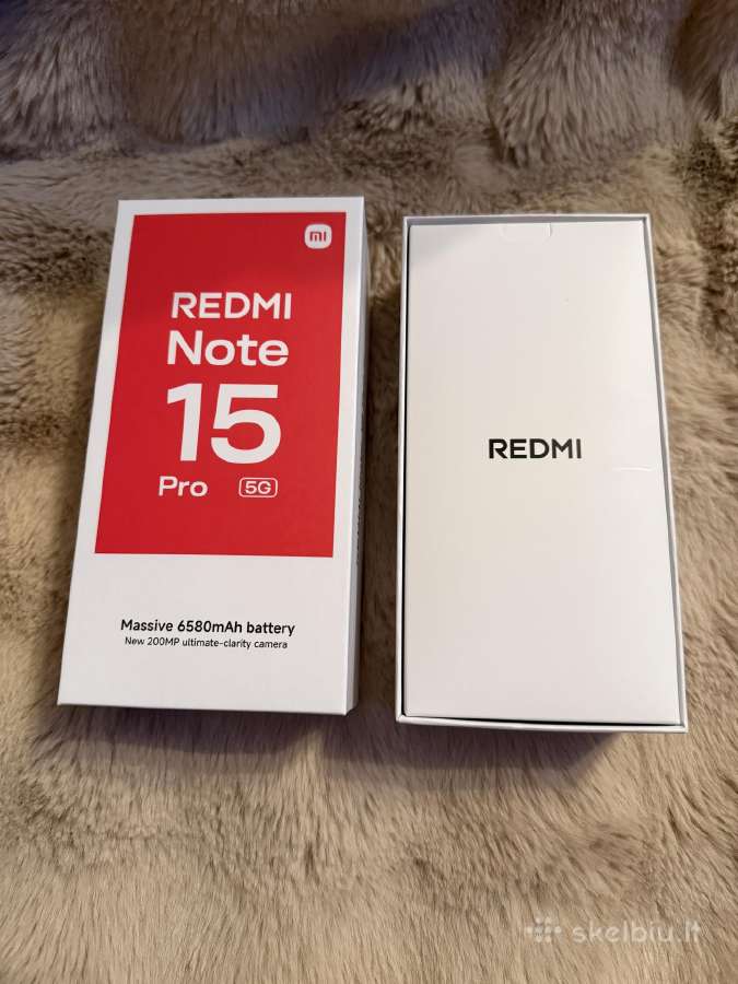 Xiaomi Redmi Note 15 Pro 5G (Naujas) (Garantija) - nuotraukos Nr. 5
