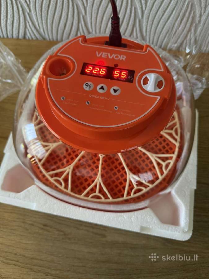 Kiaušinių inkubatorius, automatinis 12 Vnt - nuotraukos Nr. 7