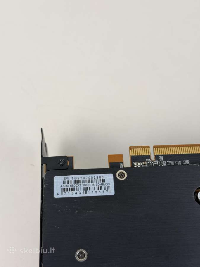 Red Dragon Rx 6800xt 16gb - nuotraukos Nr. 4