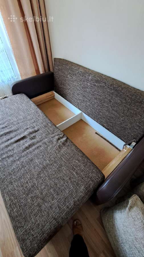 Puikios būklės didelė sofa - lova - nuotraukos Nr. 3