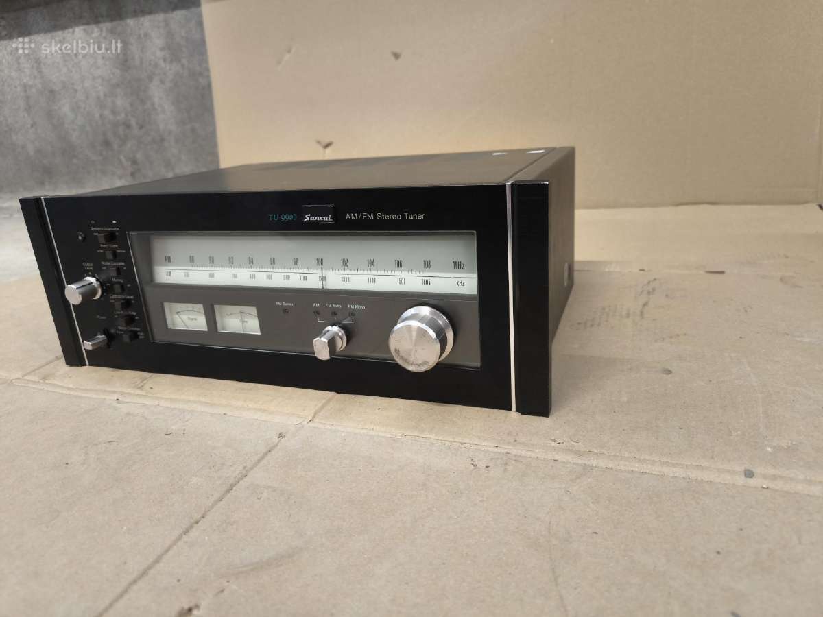 Sansui Tu-9900 – aukštos klasės vintage Fm/am - nuotraukos Nr. 3
