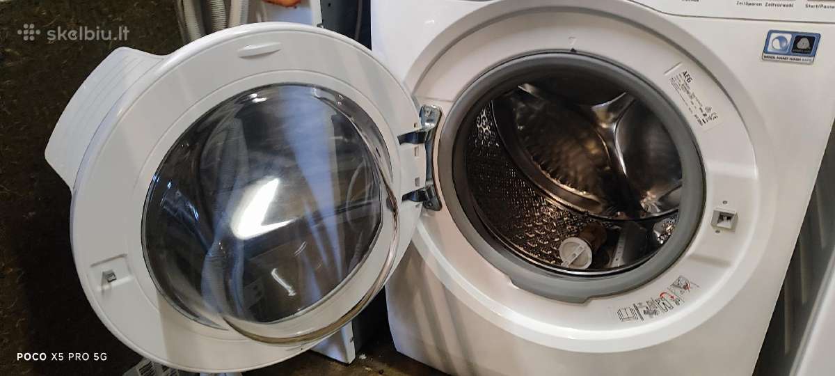 Aeg 7000 Series Kombi skalbimo-džiovinimo mašina. - nuotraukos Nr. 3