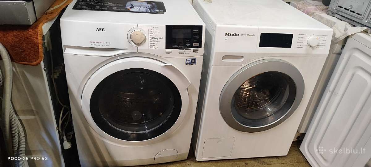 Aeg 7000 Series Kombi skalbimo-džiovinimo mašina. - nuotraukos Nr. 4