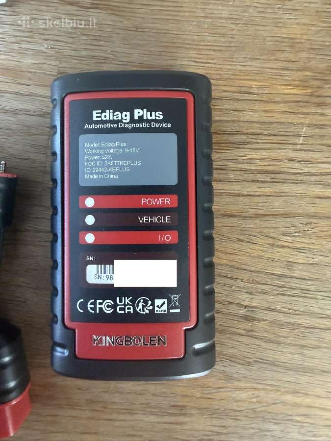 Kingbolen Ediag Plus diagnostika - nuotraukos Nr. 6