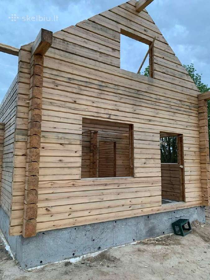 Mediniai namai, pirtys - nuotraukos Nr. 3