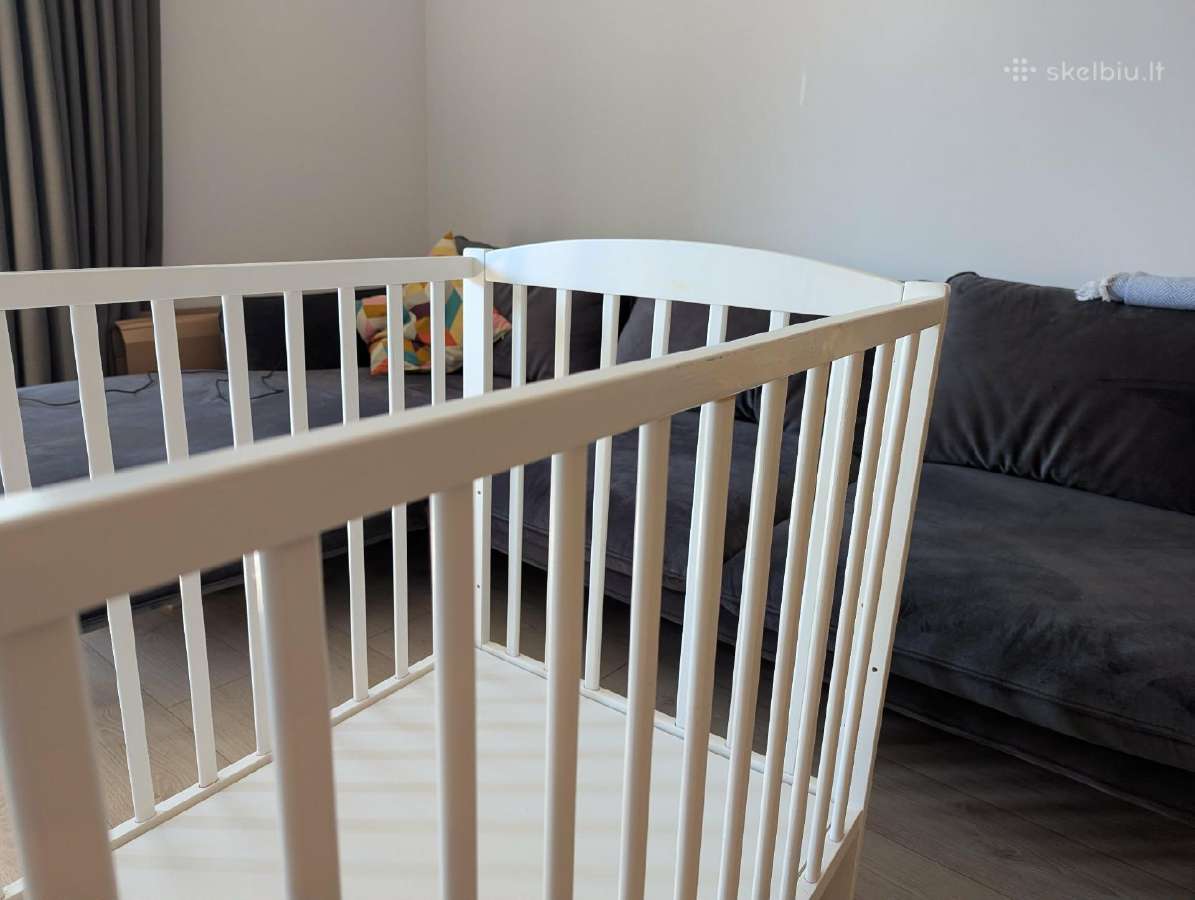 Parduodamas kūdikio lovytės ir čiužinio komplektas - nuotraukos Nr. 4