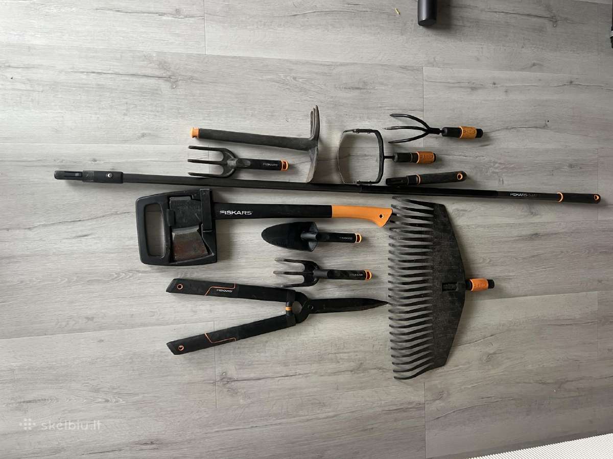 Fiskars įrankiai sodui, daržui - nuotraukos Nr. 2