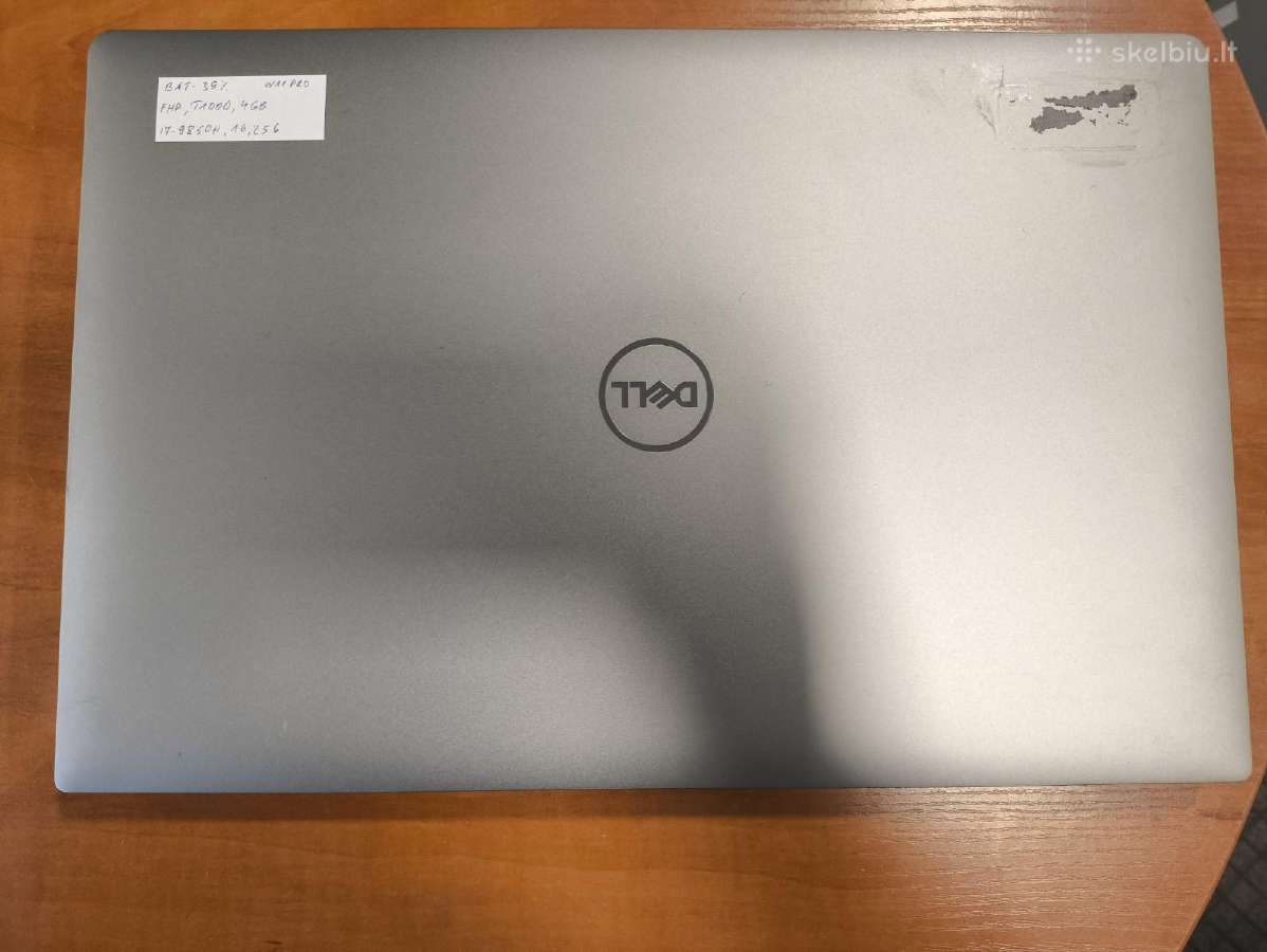 Precision 5540 15.6 Fhd Ips i7-9850h 16gb T1000 4G - nuotraukos Nr. 3