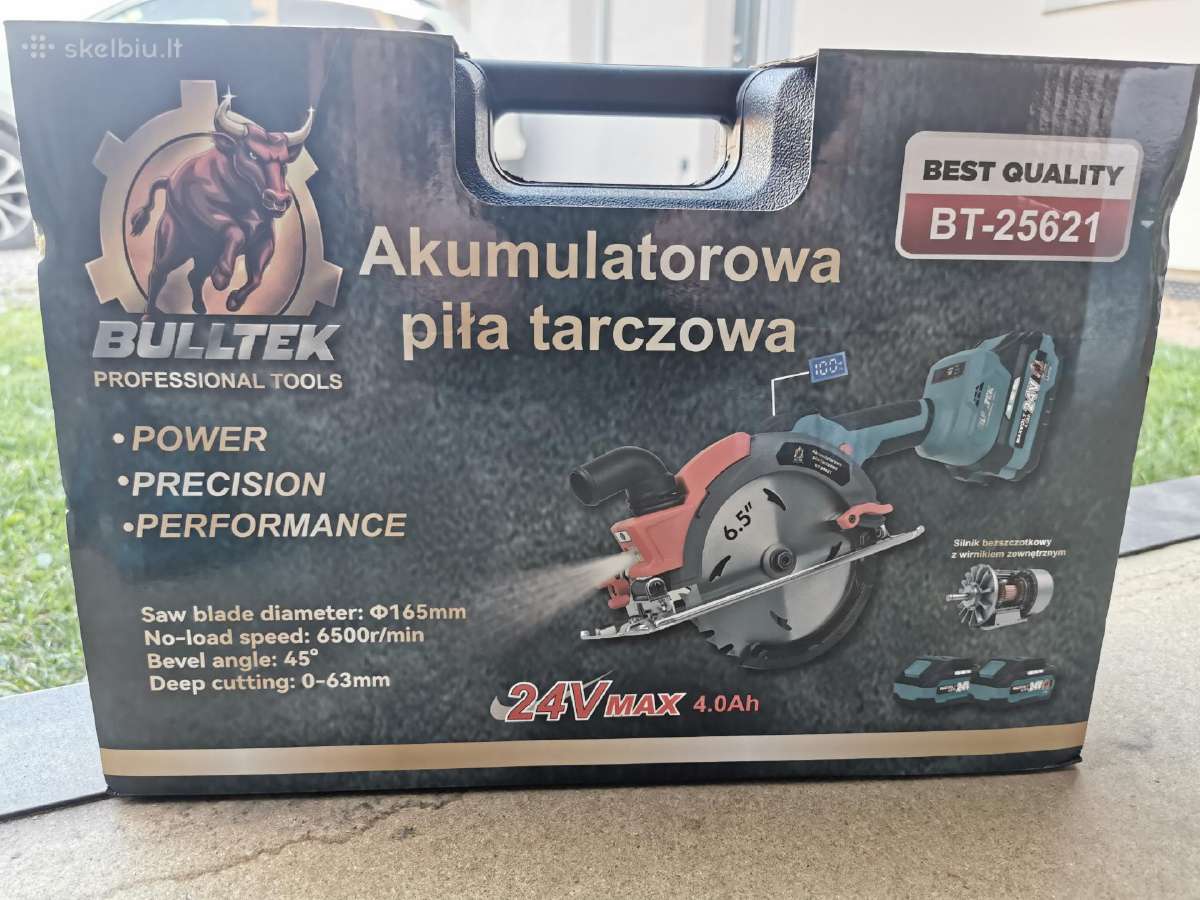 Akumuliatorinis diskinis pjūklas - nuotraukos Nr. 9