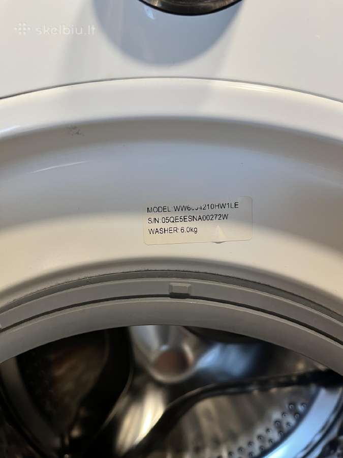 Samsung skalbimo mašina - nuotraukos Nr. 2