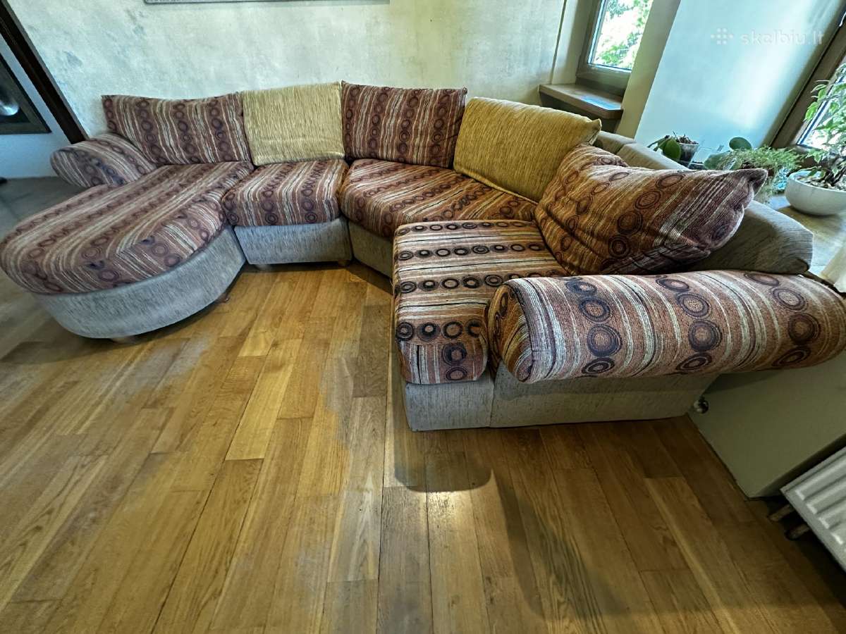 Patogiausia amerikietiška sofa kampas - nuotraukos Nr. 3