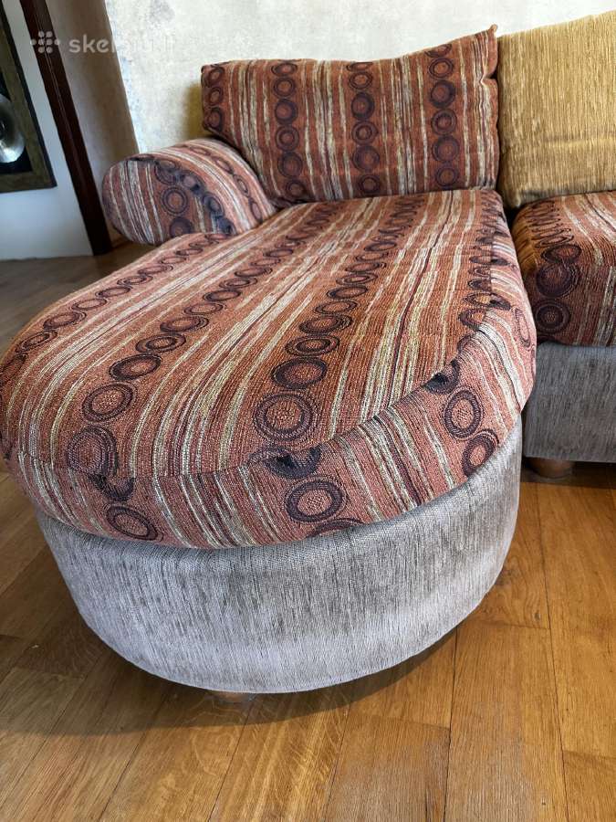 Patogiausia amerikietiška sofa kampas - nuotraukos Nr. 5
