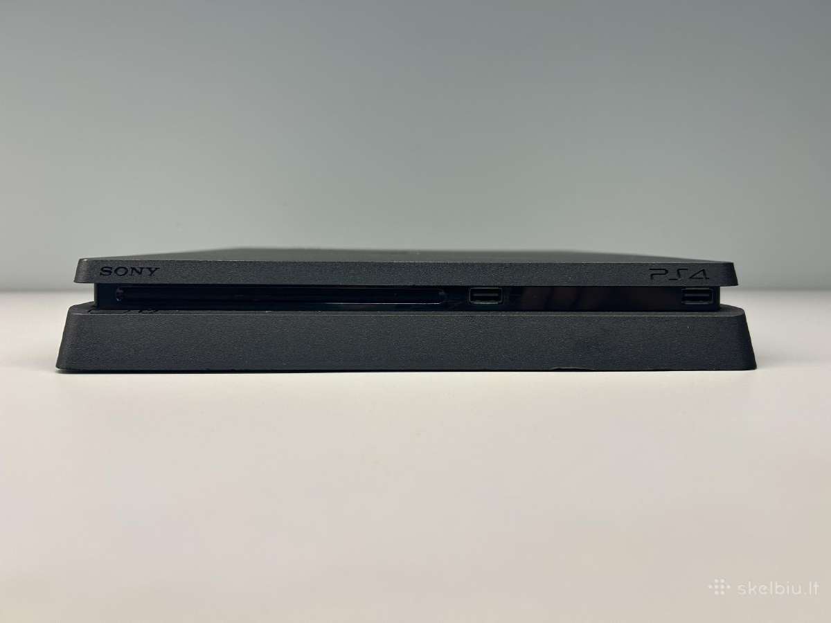 Ps4 Slim 500gb / 2 pulteliai / 3 žaidimai - nuotraukos Nr. 2