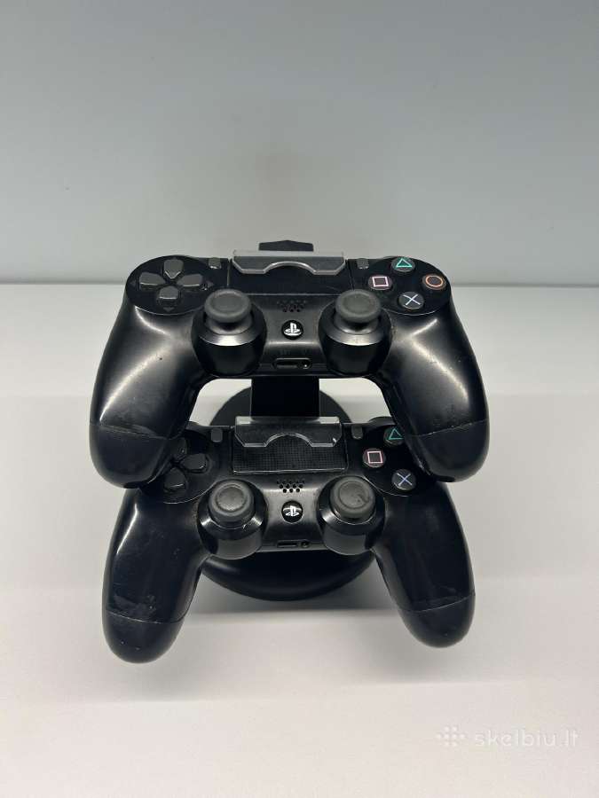 Ps4 Slim 500gb / 2 pulteliai / 3 žaidimai - nuotraukos Nr. 3