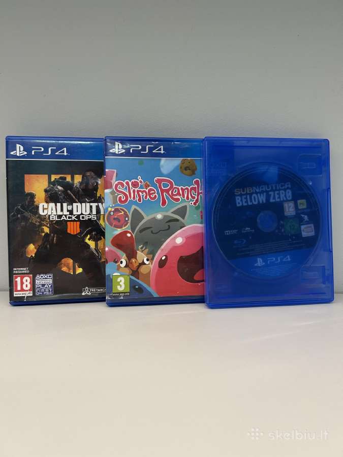 Ps4 Slim 500gb / 2 pulteliai / 3 žaidimai - nuotraukos Nr. 4
