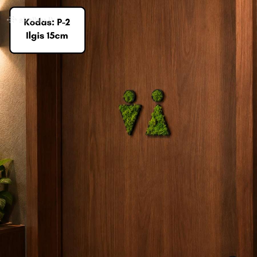 Samanų paveikslai ir dekoracijos, stabilizuotos - nuotraukos Nr. 27