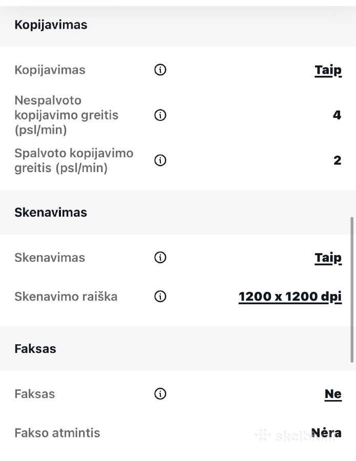 Daugiafunkcis spausdintuvas Hp Deskjet 2620 - nuotraukos Nr. 8