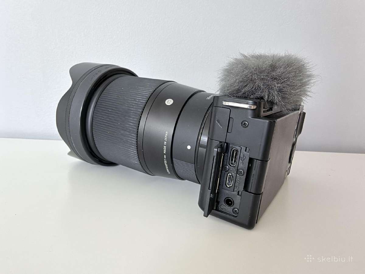 Sony zv-e10 + sigma 16mm 1.4f + Zhiyun Crane M2s - nuotraukos Nr. 7