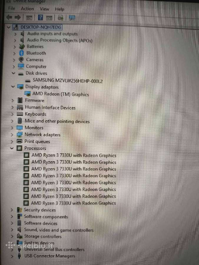 Probook 445 G10 Ryzen 3 7330u 16gb 256gb 17% - nuotraukos Nr. 5