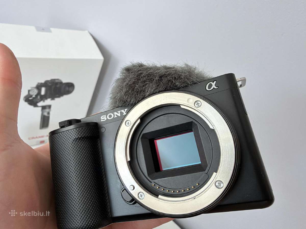 Sony zv-e10 + sigma 16mm 1.4f + Zhiyun Crane M2s - nuotraukos Nr. 10