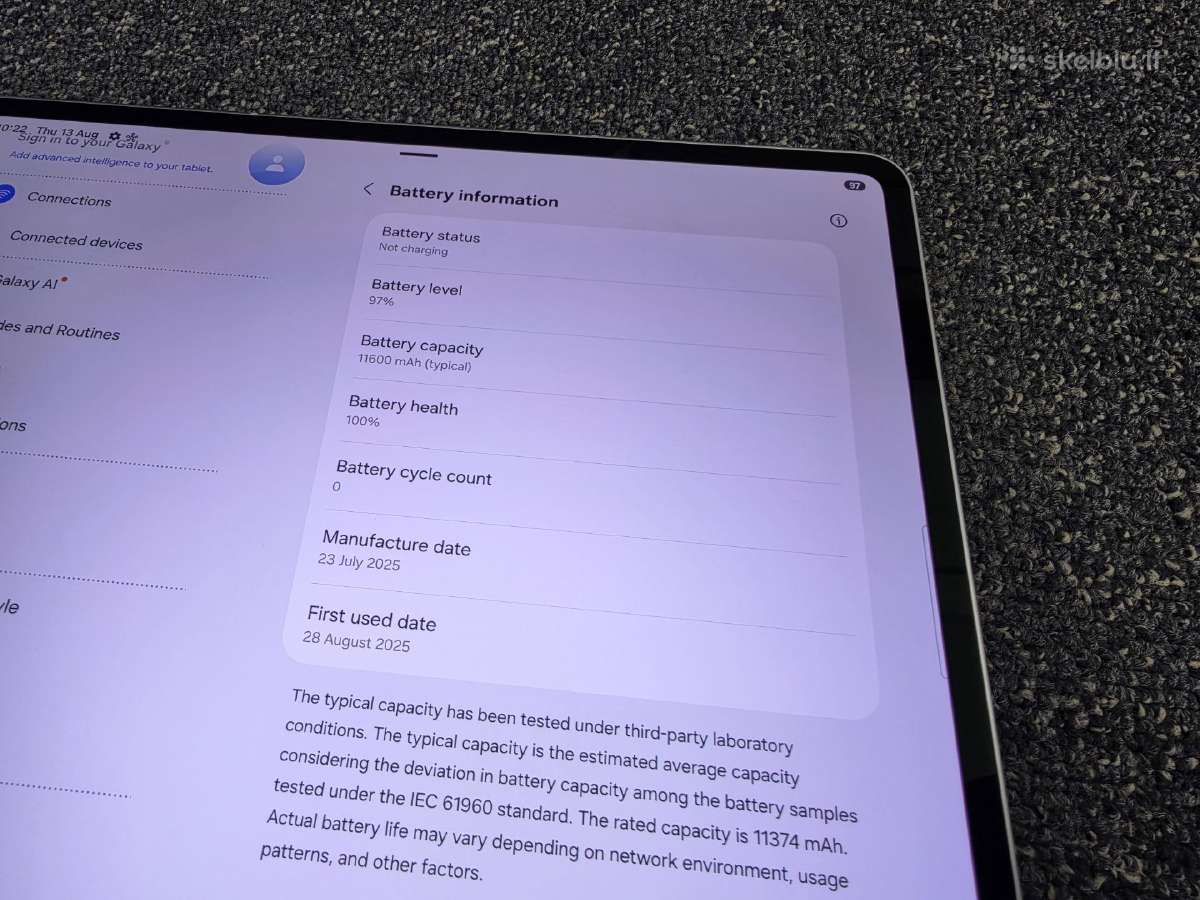 Samsung Galaxy Tab S11 Ultra, 256gb - nuotraukos Nr. 6