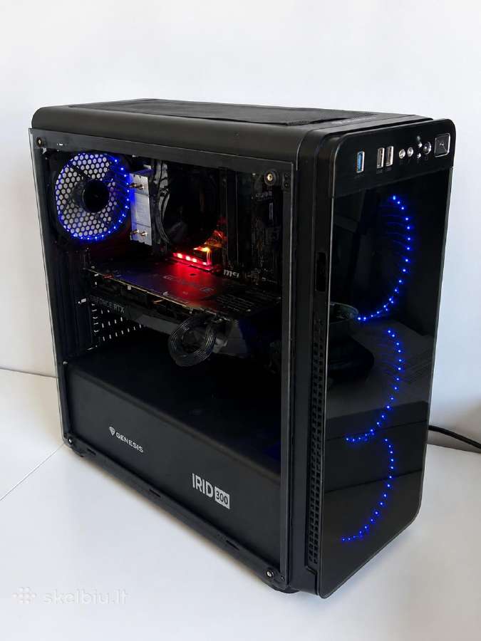 Gaming Pc - Rtx 3070, Ryzen 7 5800x, 1tb SSD - nuotraukos Nr. 4