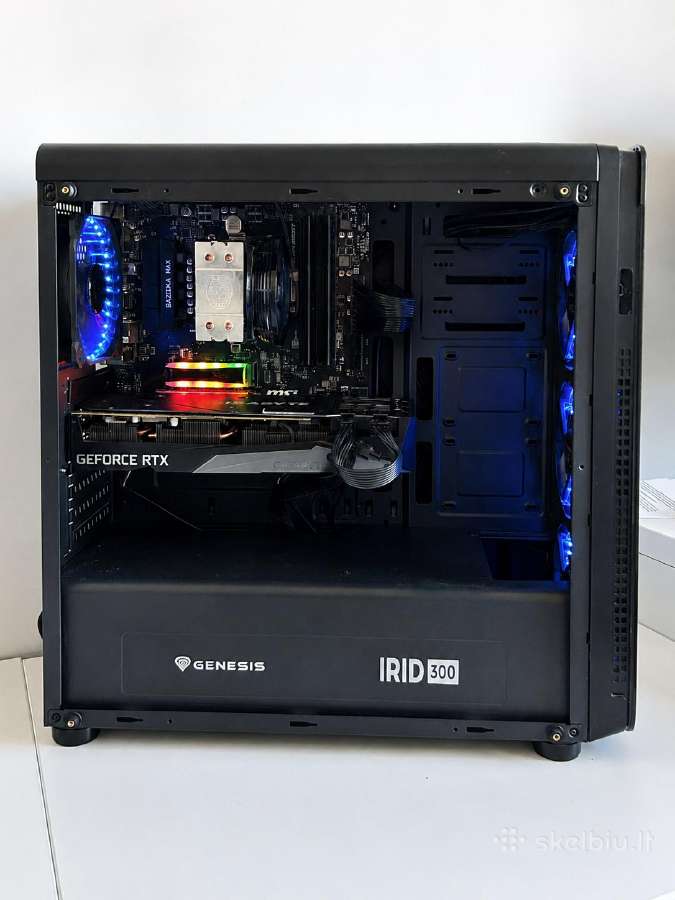 Gaming Pc - Rtx 3070, Ryzen 7 5800x, 1tb SSD - nuotraukos Nr. 3