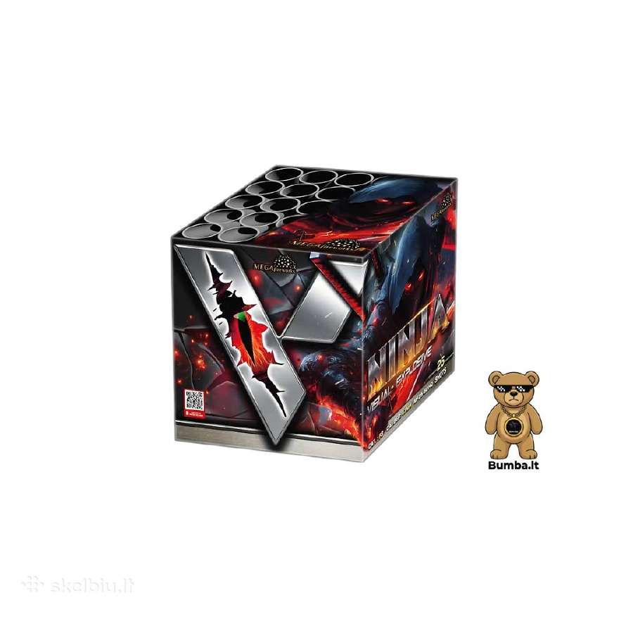 Fejerverkai Nitro - Max galingi 3 kateg. 40-50mm - nuotraukos Nr. 8